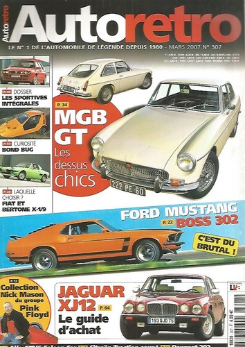 Retro auto 307 mgb - mgb, /