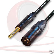 Van Damme & Neutrik Starquad Gold Stecker XLR Auf 0.6cm Trs Kabel