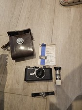Leica II (1932) mit Leitz Hektor 5cm f/2.5 + Ledertasche – Rarität