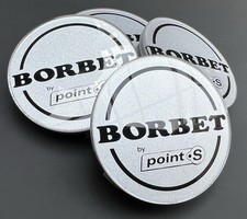 🟢 4x Borbet Felgendeckel /