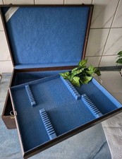 Besteckkoffer 2 Etagen für 72 Teile plus Vorleger ( leer)