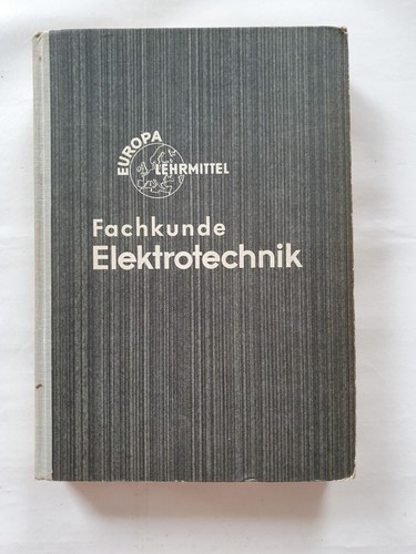 Fachkunde elektrotechnik - fachkunde,