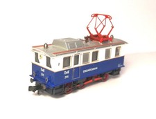 N - Fleischmann 7305, Zahnradbahn Edelweißbahn, E-Lok, brünierte Räder - TOP !
