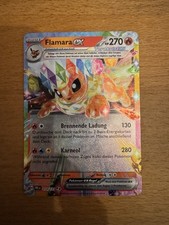 Pokémon Karte Flamara ex PRE