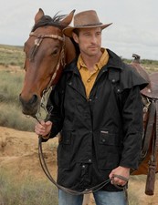 Scippis Drover Jacket Schwarz