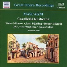 Cavalleria Rusticana by Cellini, Milanov | CD | condition very good