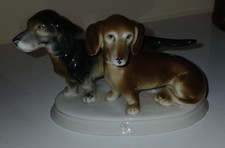 Porzellan Hunde Dackel