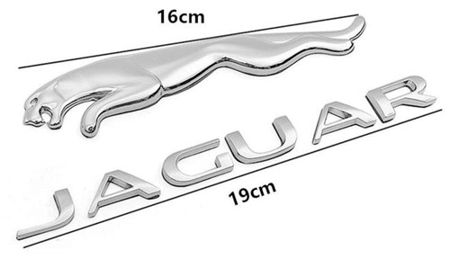 Jaguar silber heck emblem mit - emblem,