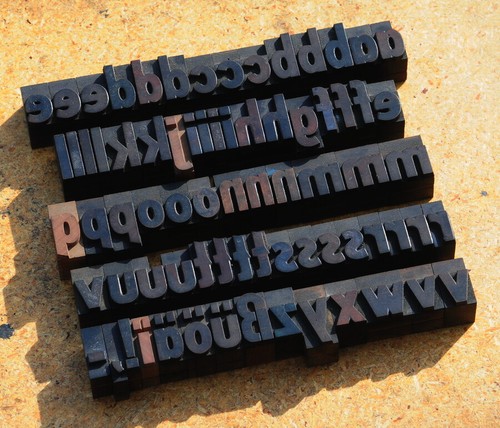 Alphabet 27 mm - a-z,