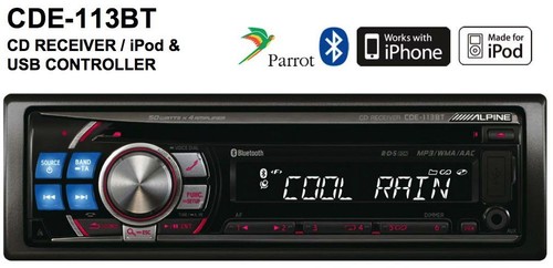 Alpine cde 113bt autoradio - cde-113bt,