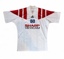 Adidas HSV 1992-93-94 Heim Trikot Gr. XS  Hamburger SV Weiß Sharp Original ✅