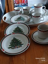 Weihnachtskaffeeservice