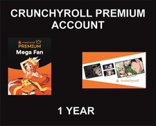 Crunchyroll Premium Account, 1
