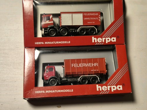 Herpa feuerwehr lkw 1 87 - 2×, 1:87