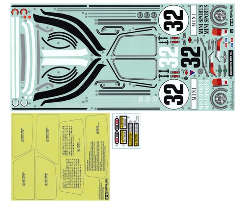 Tamiya 319490156 aufkleber - 319490156,