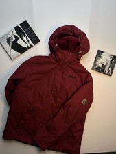 Winterjacke, Marke "Jack Wolfskin", Damen, Size L; Farbe: rot; Fleece gefüttert