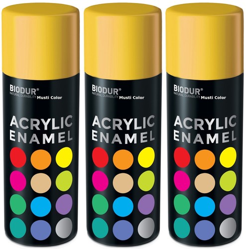 400ml acryllack autolack - 3x,