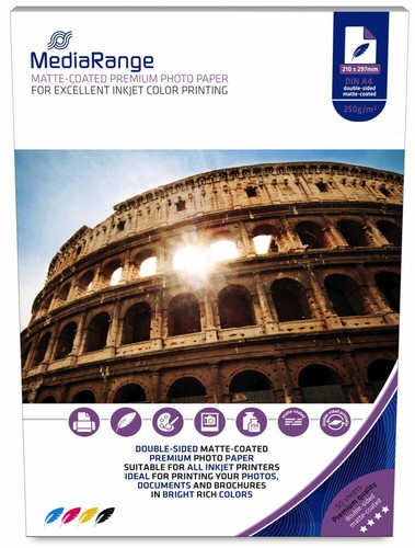Mediarange blatt fotopapier - 50,