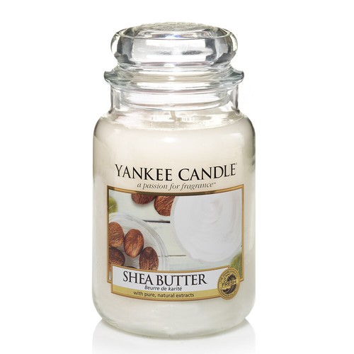 Yankee candle shea butter - candle,