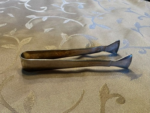 Vintage wmf zuckerzange metall - zuckerzange,