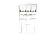 Alte Garderobe Hutablage