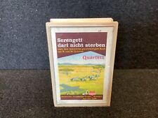 altes Quartettspiel - Serengeti darf nicht sterben -