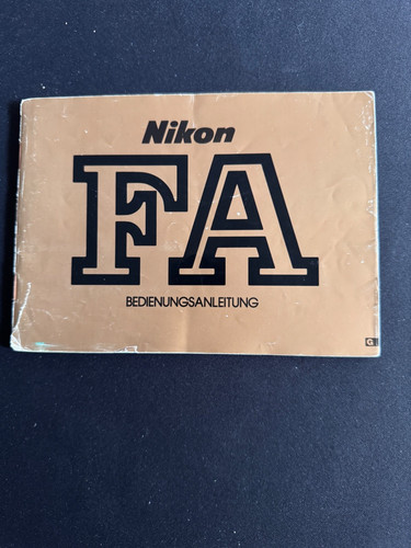 A1059 nikon fa - #a1059, -nikon