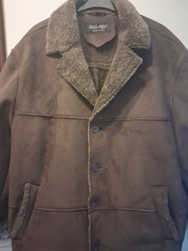 Herren lammfellimitatjacke aus - herren-lammfellimitatjacke,