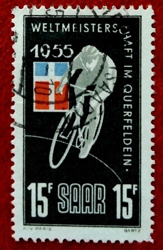 Briefmarken saarland 1955 - saarland,