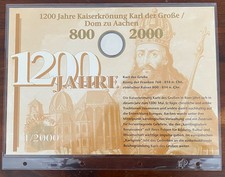 NUMISBLATT  10,- DM 1200 Jahre