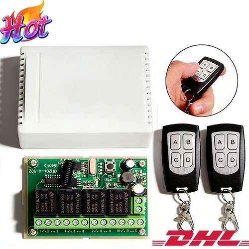 Kanal 12v wireless - 4-kanal-dc,