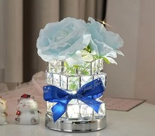 Kristall Rose Tischlampe LED