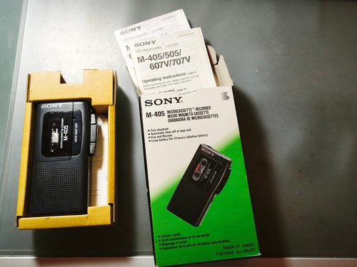 Sony 405 diktiergerät - sony, m-405