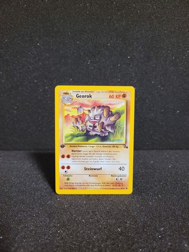 Pokemon karte georok 1 - -,