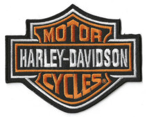 Harley Davidson Bar & Shield Patch Aufnäher Aufbügler Emblem Sign  13,0 x 10,0cm