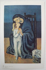 PICASSO, Pablo -Motiv: Mutter