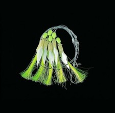 DEGA Shrimp-Paternoster  5 Haken Gr. 2/0, Meeresvorfach Dorschvorfach Seelachs