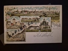 c0595 Litho Gruss a. FREYSTADT b. Neumarkt Oberpfalz