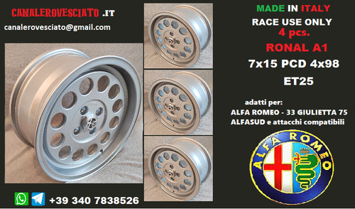 Alufelgen alfa romeo ronal - alfa, a1