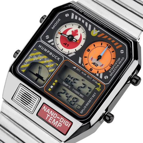 Fliegeruhr digital chronograph - digital,