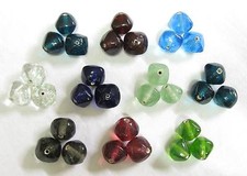 10 Glasperlen Perlen