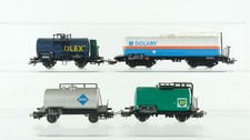 Märklin H0 Konvolut Kesselwagen "Aral BP Solvay" Kesselwagen mit Bremserhaus "Ol