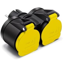 Doppelsteckdose für Außen