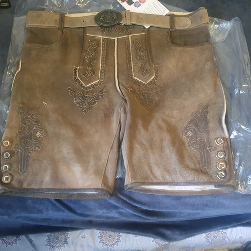 Trachten lederhose cow leather - trachten,