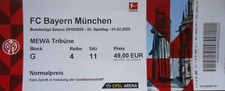 TOP TICKET Bundesliga 2019/20 FSV Mainz 05 - Bayern München