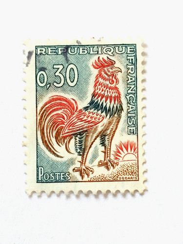 Briefmarke frankreich - briefmarke,
