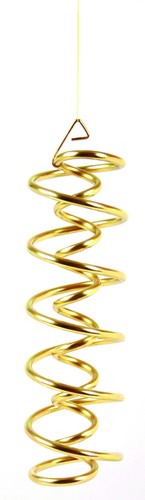Dns spirale messing 17cm hoch - 17cm,