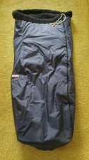 Schlupfsack Kniedecke für Rollstuhl, Webpelz,Größe "Senior Gr 5 ", Winter