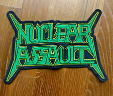 Nuclear assault backpatch - nuclear,