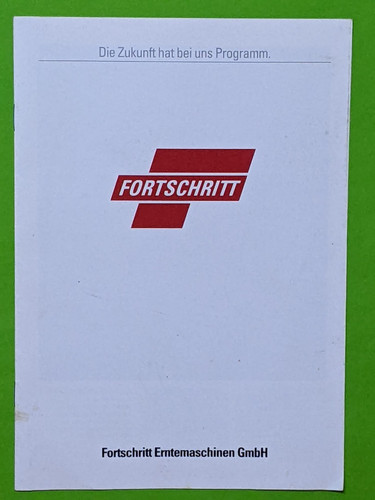 Fortschritt ddr schwadmäher - ddr,
